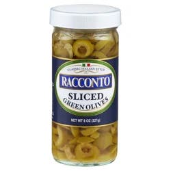 Racconto Sliced Green Olives