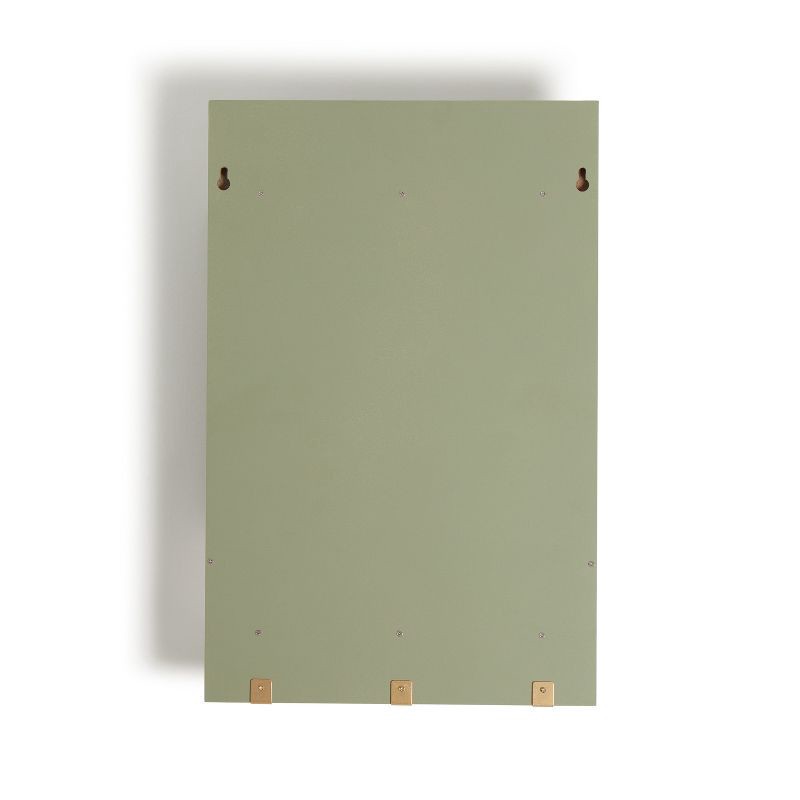 slide 2 of 8, U Brands 11"x17" Modern Wall Organizer Storage Board Forest Fog, 1 ct
