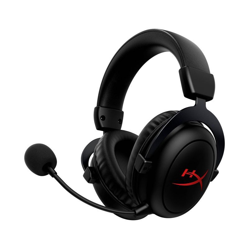slide 1 of 9, HyperX Cloud II Core Wireless Gaming Headset: USB Connection, Leatherette Ear Cushion, 1 ct