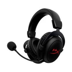 HyperX Cloud II Core Wireless Gaming Headset: USB Connection, Leatherette Ear Cushion