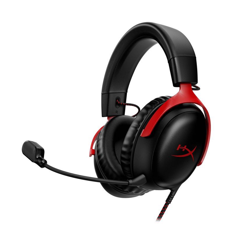 slide 1 of 10, HyperX Cloud III Wired Gaming Headset for PC/PlayStation 4/5/Nintendo Switch: USB & 3.5mm Jack, 1 ct