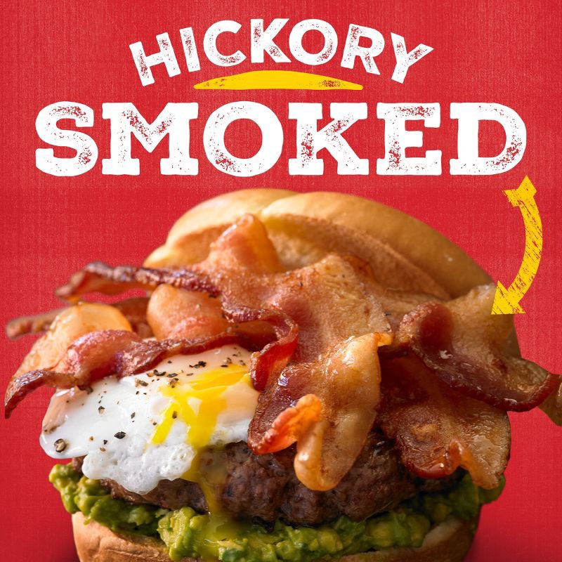 slide 3 of 9, Jimmy Dean Hickory Premium Smoked Bacon - 12oz, 12 oz