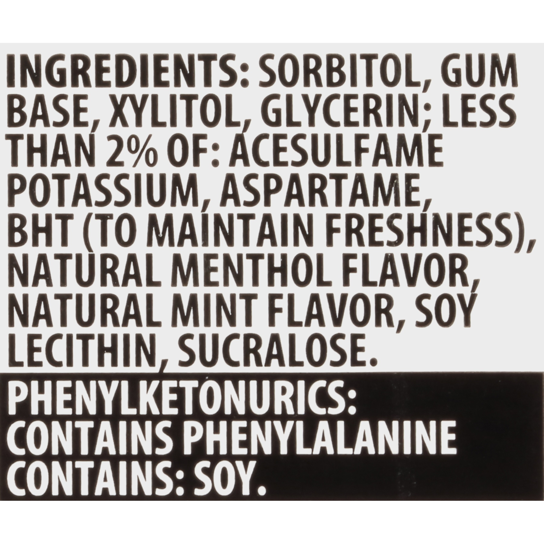 slide 7 of 8, Trident Purely Spearmint Sugar Free Gum, 14 Pieces, 0.06 lb