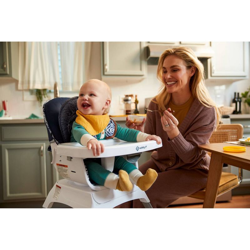 slide 14 of 17, Safety 1st Grow and Go Rotating High Chair - French Gray, 1 ct