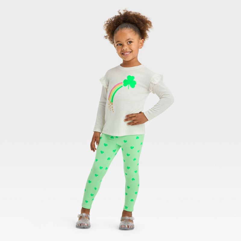 toddler cream leggings