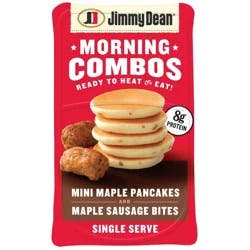 Jimmy Dean Morning Combo Maple Pancake Sausage - 3.27oz