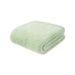 Havenstay Value Sherpa Throw, 50 In X 70 In, Light Green