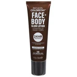 Revlon ColorStay 140 In My Bronzy Era Face + Body Coconut Scent Glow Lotion 1 fl oz