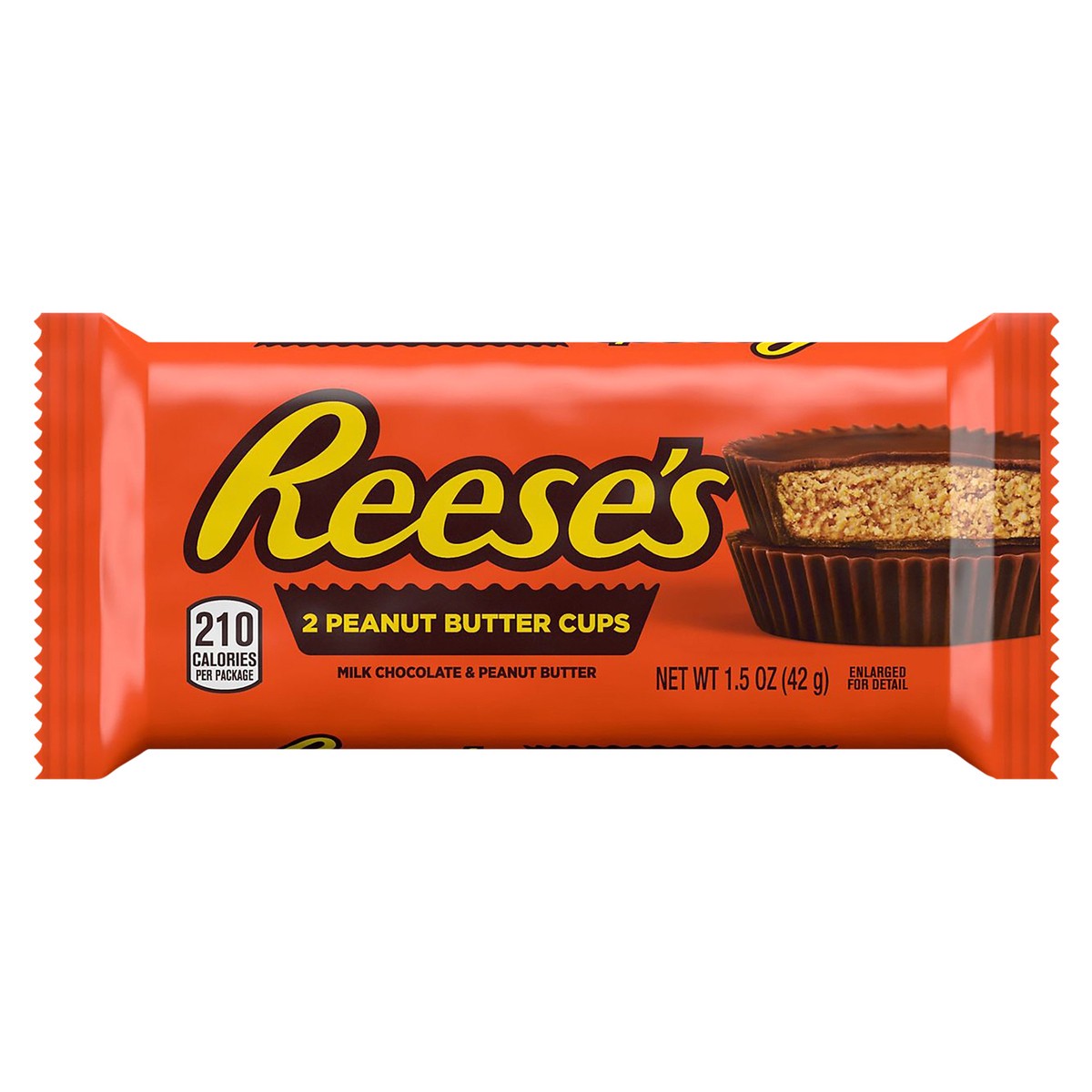 slide 5 of 8, Reese's Milk Chocolate Peanut Butter Cups, Candy Pack, 1.5 oz, 1.5 oz