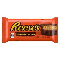 Reese's Peanut Butter Cups, Milk Chocolate, 1.5 oz