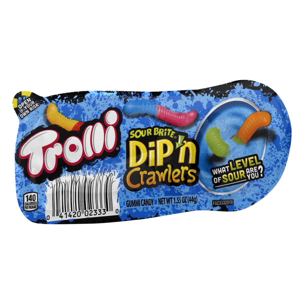 slide 6 of 13, Trolli Sour Brite Dip'n Crawlers 1.55 oz, 1.55 oz