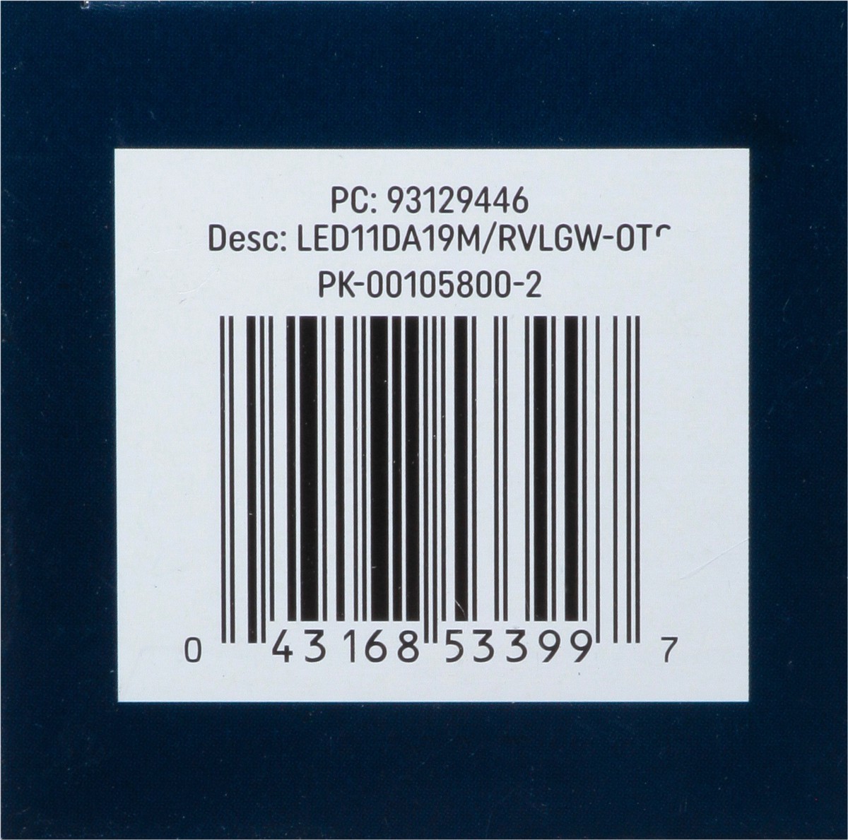 slide 6 of 12, Ge Led11Da19M/Rvlgw-Ot, 1 ct