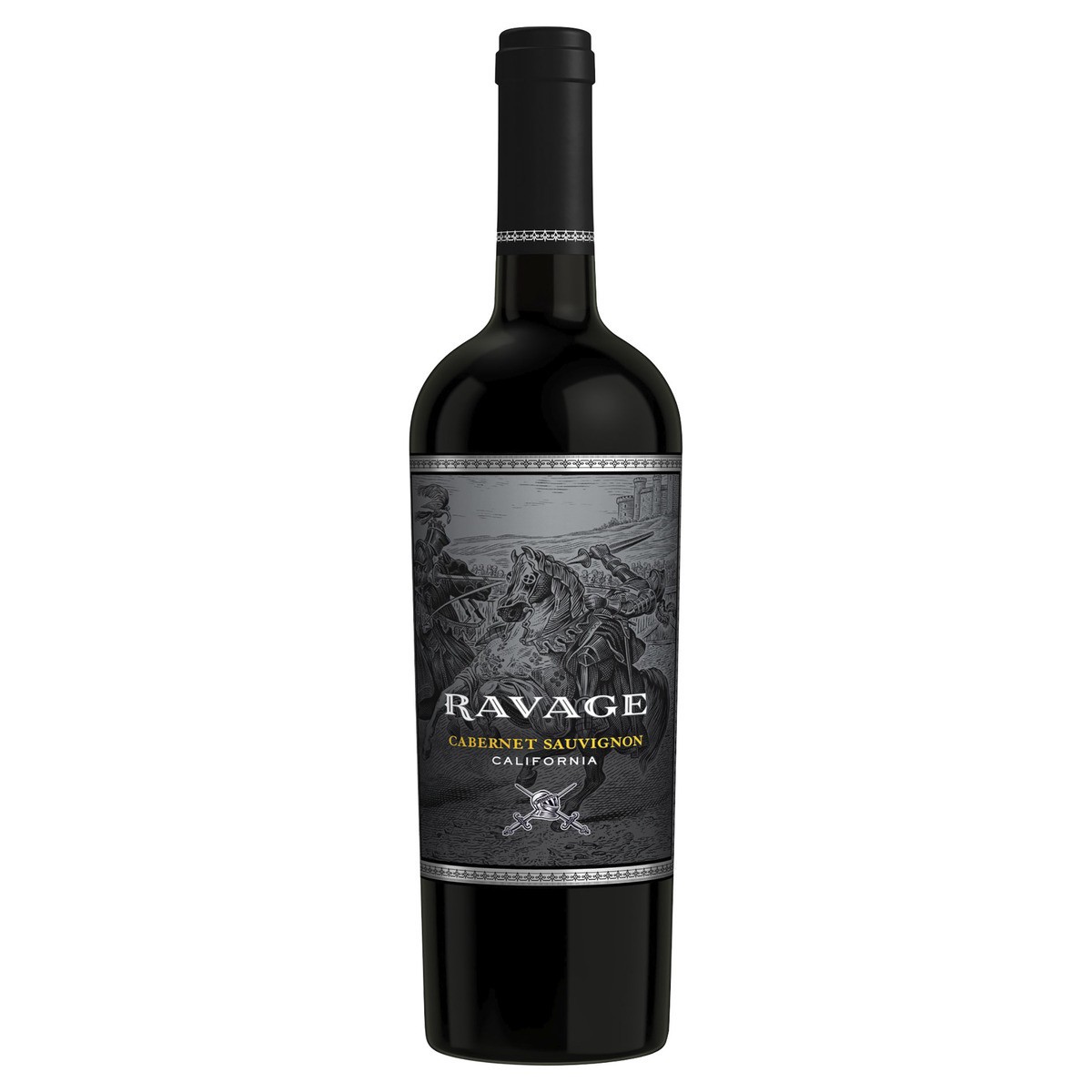 slide 1 of 5, Ravage Cabernet Sauvignon Red Wine, 750 mL Bottle, 25.36 fl oz