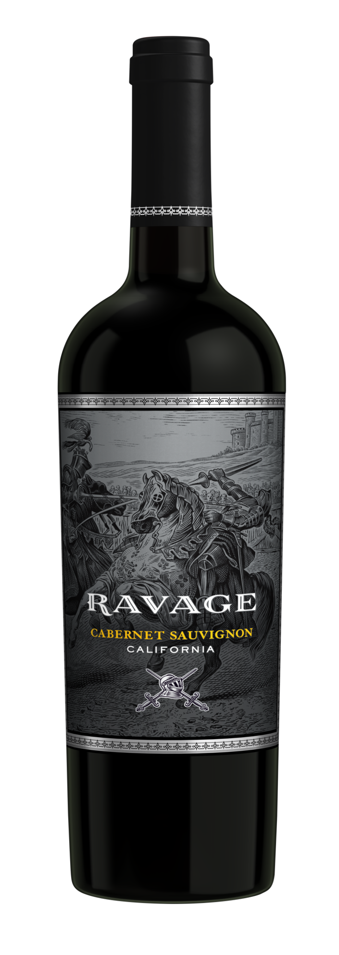 slide 1 of 5, Ravage Cabernet Sauvignon Red Wine, 750 mL Bottle, 25.36 fl oz