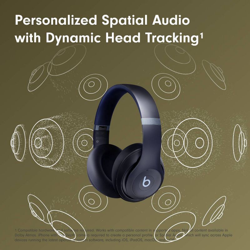 slide 13 of 16, Beats Studio Pro Bluetooth Wireless Headphones - Navy, 1 ct
