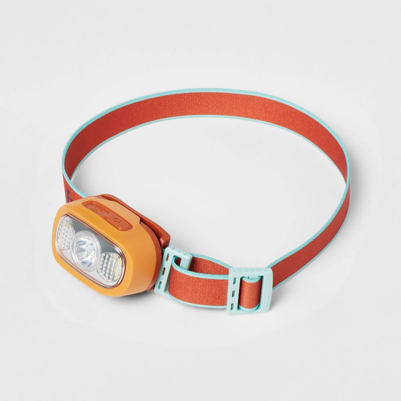 slide 2 of 3, LED Headlamp Orange - Embark™️, 1 ct