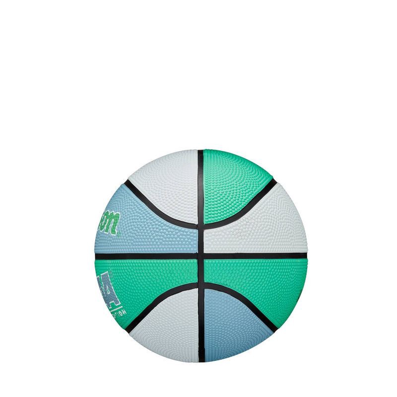 slide 4 of 6, Wilson NCAA Mini Basketball - Blue: Rubber Shell & Fill, Ages 0-10, 1 ct