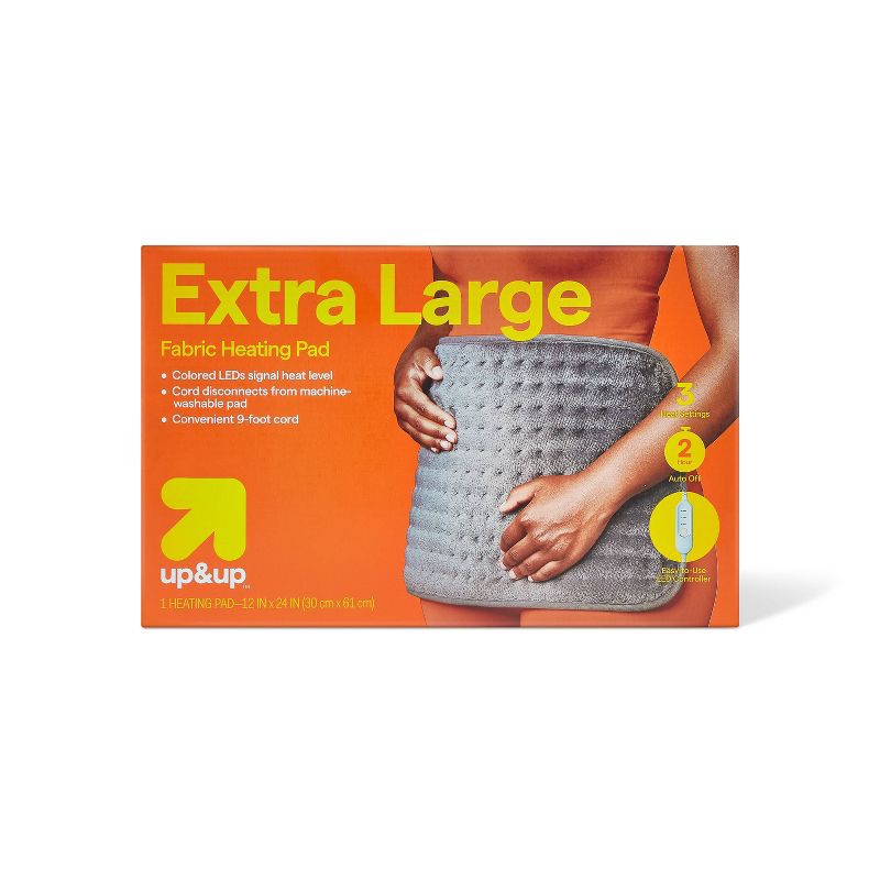 slide 1 of 4, Heating Pad - XL - up&up™, 1 ct