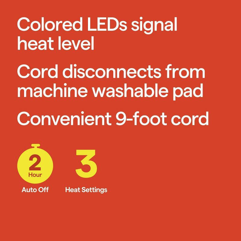 slide 4 of 4, Neck & Shoulder Heating Pad - up&up™, 1 ct