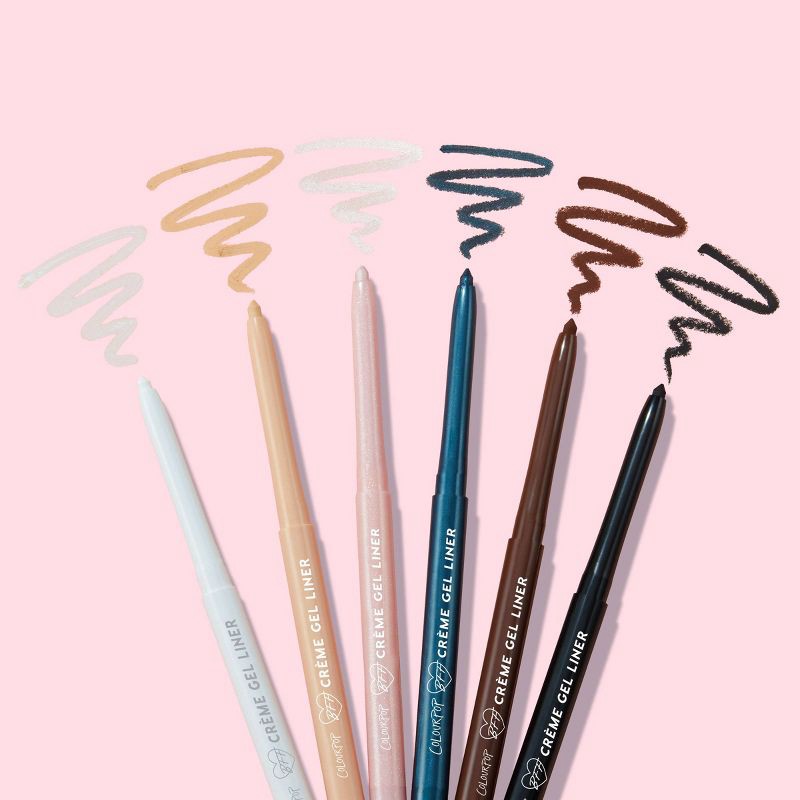 slide 4 of 5, ColourPop Creme Gel Eyeliner - Outer Space - 0.01oz, 0.01 oz
