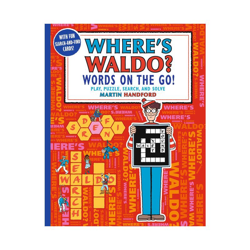slide 1 of 1, Candlewick Press Where's Waldo? Words on the Go! - by Martin Handford (Hardcover), 1 ct