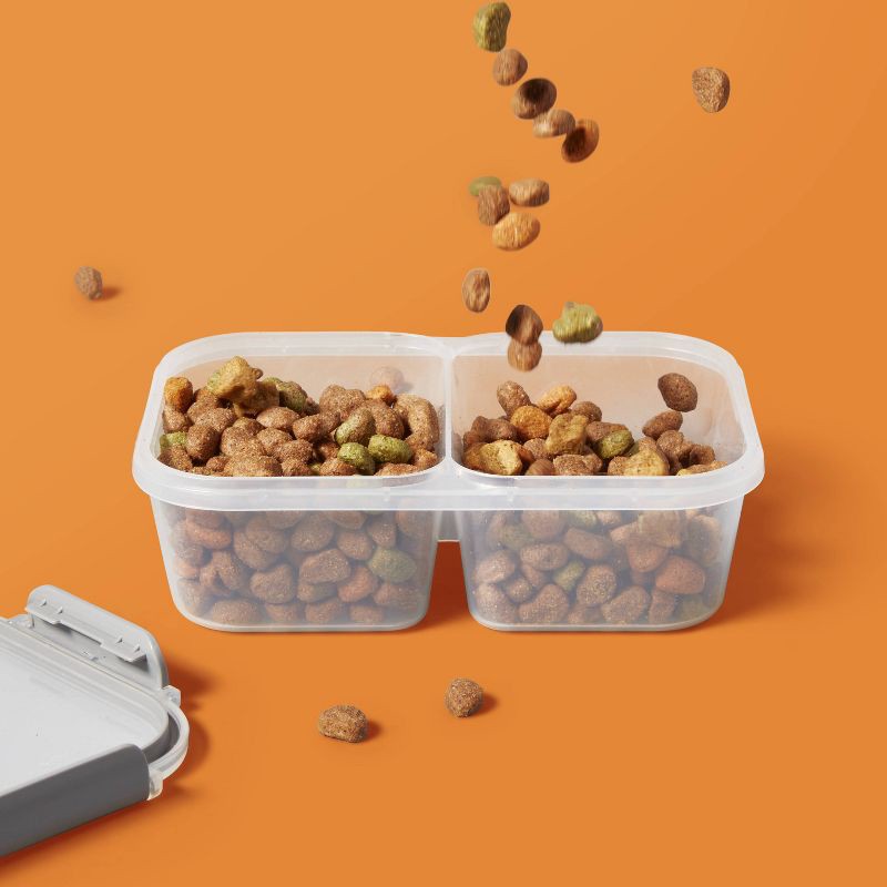 slide 2 of 3, Dual Sided Fresh Pet Food Storage - up&up™, 1 ct