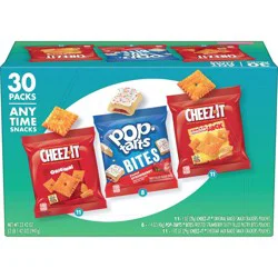 Kellogg's Snacks Kellogg's Cheez-It + PopTarts Snacks Variety Pack - 33.42oz