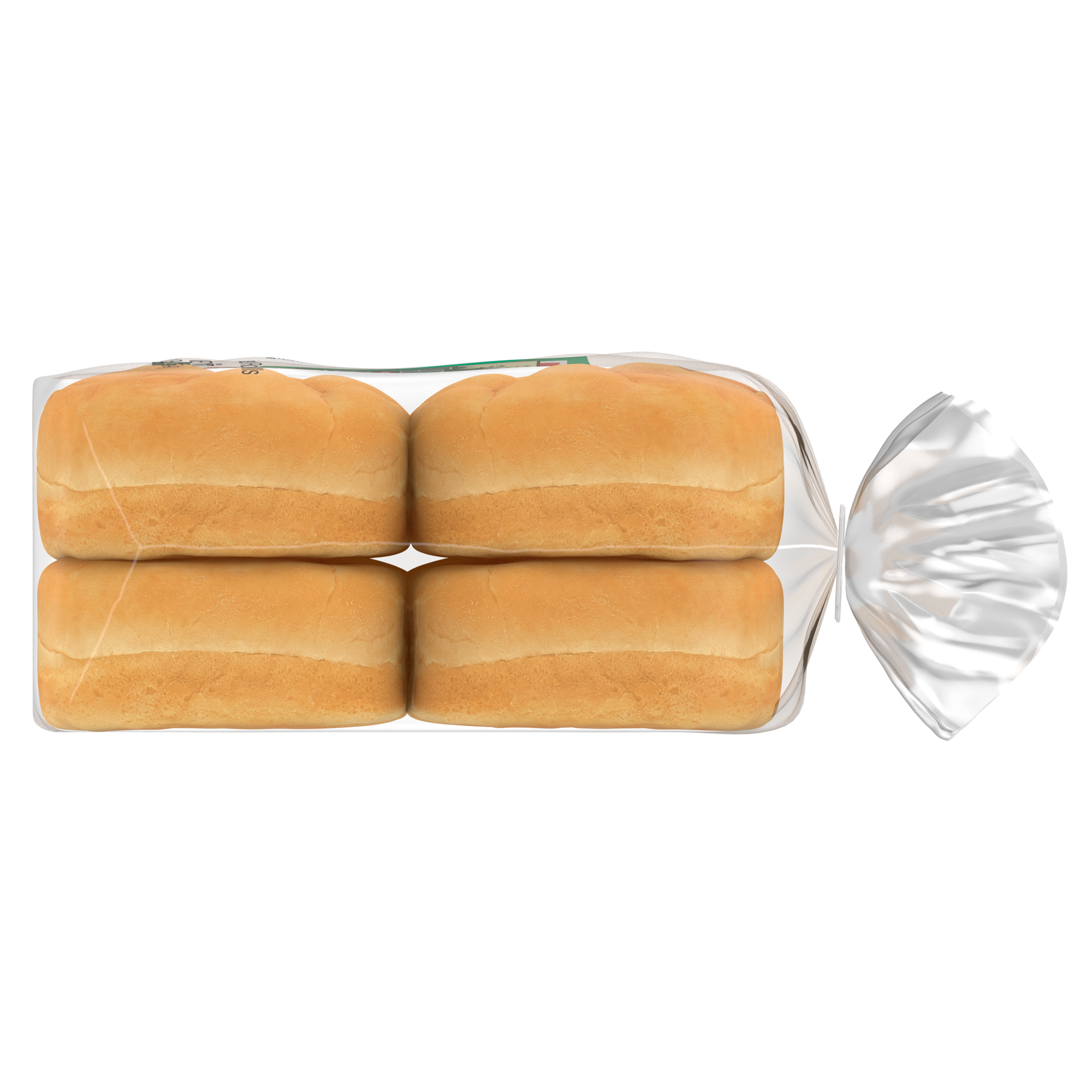slide 3 of 5, Anzio & Sons Kaiser Rolls, 8 count, White Hamburger Buns, 16 oz Bag, 8 ct