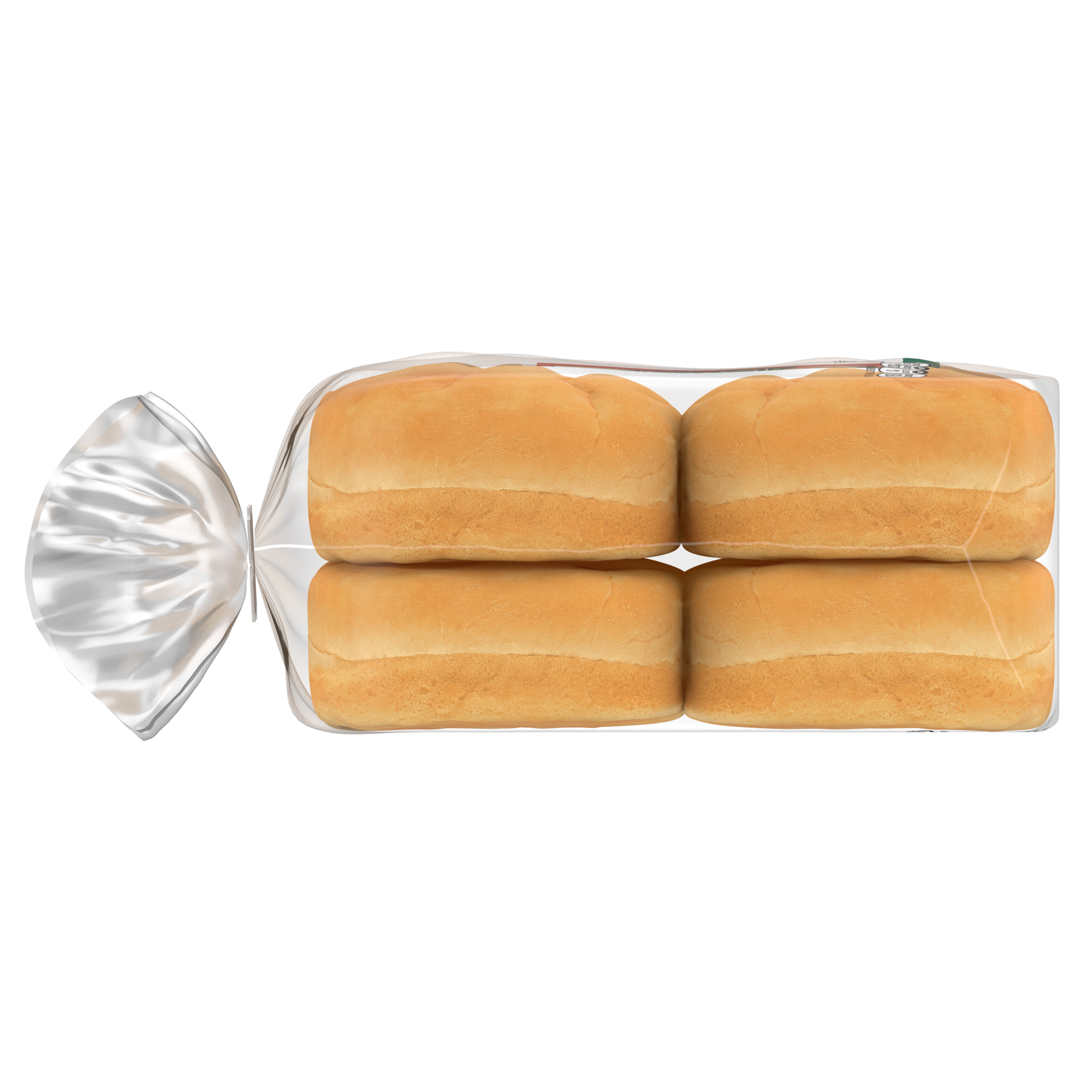 slide 5 of 5, Anzio & Sons Kaiser Rolls, 8 count, White Hamburger Buns, 16 oz Bag, 8 ct