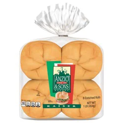 Anzio & Sons Bakery Anzio & Sons Kaiser Rolls, 8 count, 16 oz