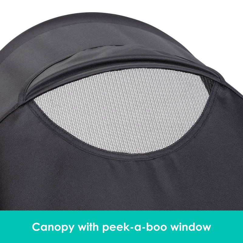 slide 6 of 12, Baby Trend Expedition Plus Jogger with LED Safety Light - Madrid Black, 1 ct