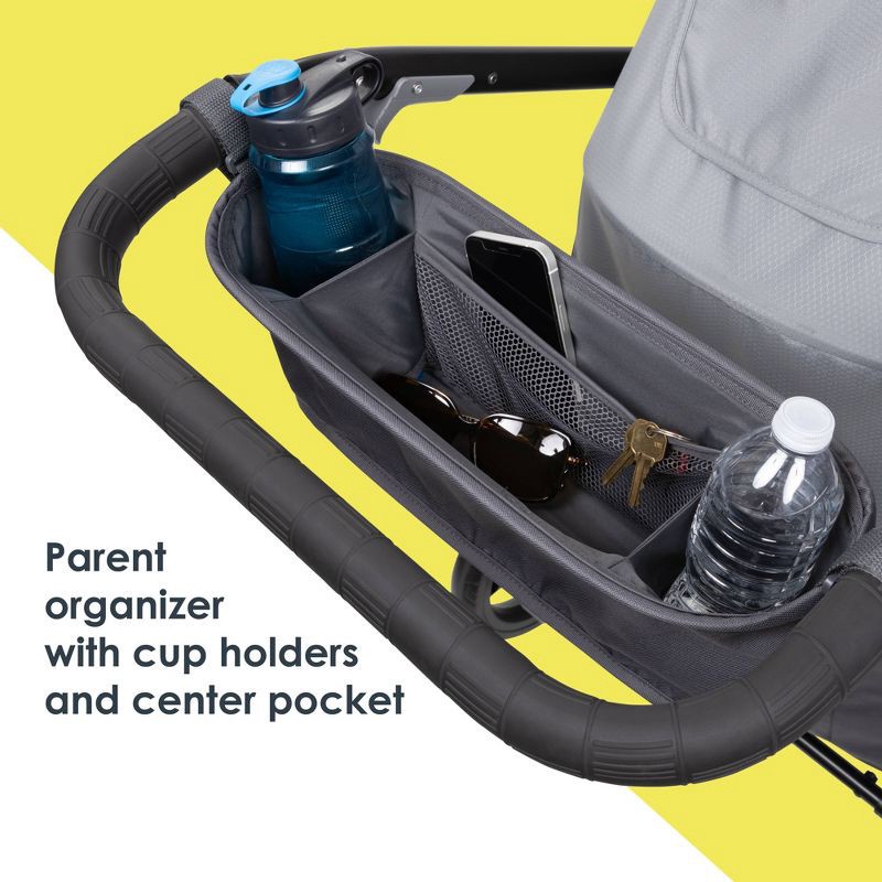 slide 5 of 17, Baby Trend Navigator 2-in-1 Stroller Wagon - Madrid Gray, 1 ct