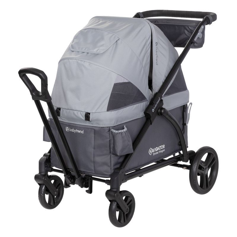 slide 1 of 17, Baby Trend Navigator 2-in-1 Stroller Wagon - Madrid Gray, 1 ct