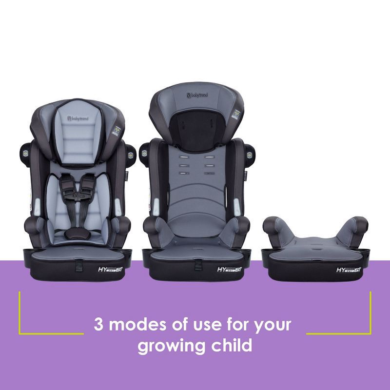 slide 3 of 19, Baby Trend Hybrid SI 3-in-1 Combination Booster Car Seat with Side Impact Protection - Madrid Black, 1 ct