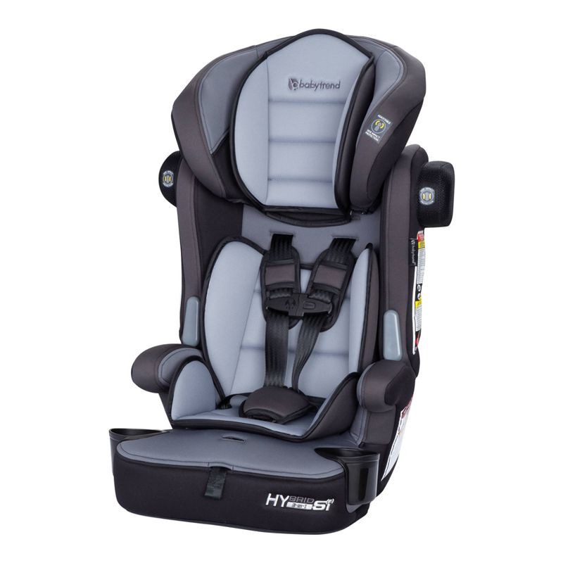 slide 1 of 19, Baby Trend Hybrid SI 3-in-1 Combination Booster Car Seat with Side Impact Protection - Madrid Black, 1 ct