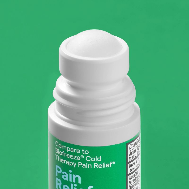slide 2 of 3, Pain Relieving Roll on Gel - 3 fl oz - up&up™, 3 fl oz