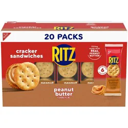 Ritz Peanut Butter Cracker Sandwiches Family Size - 27.6oz/20ct