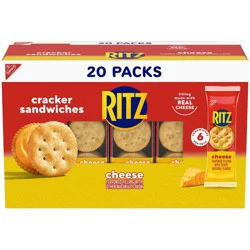 Ritz Cheese Crackers Sandwiches Size - 27oz/20ct: Naturally Flavored