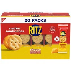 Ritz Cheese Crackers Sandwiches Size - 27oz/20ct: Naturally Flavored