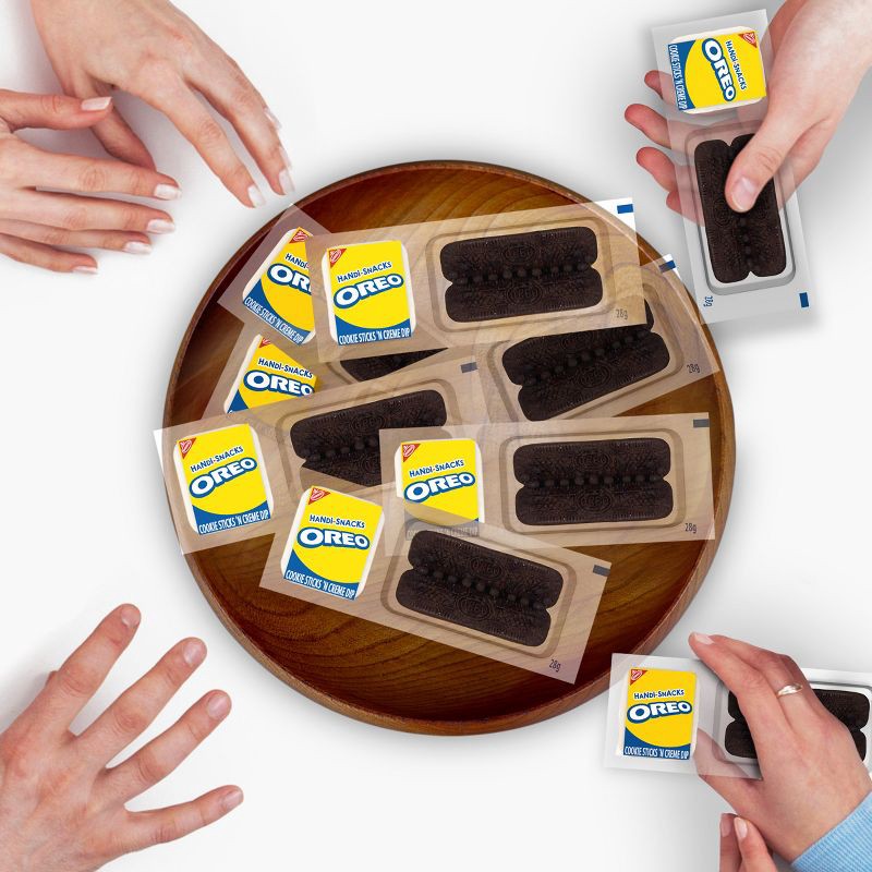 slide 4 of 13, Handi-Snacks Oreo Cookies 'N Crème Snack Pack - 20oz/20ct, 20 ct; 20 oz
