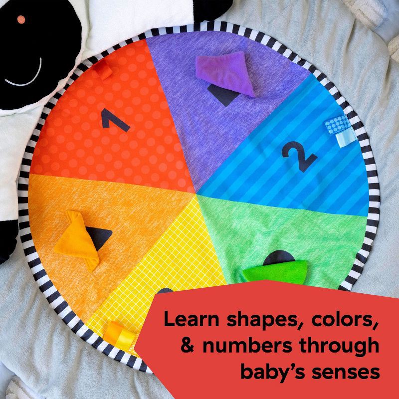 slide 6 of 14, Baby Einstein Zen's Activity Milestones Plush Gym Playmat, 1 ct