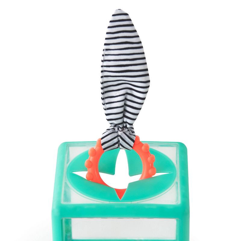 slide 4 of 5, Sassy Toys Rainbow Ring Drop Stacking Toy, 1 ct