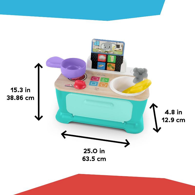 slide 8 of 16, Baby Einstein Magic Touch Kitchen Pretend to Cook Baby Learning Toy, 1 ct