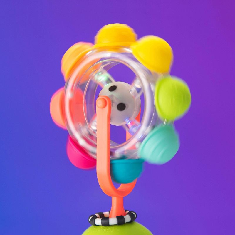 slide 2 of 4, Sassy Toys Rainbow Reel Tray Toy, 1 ct