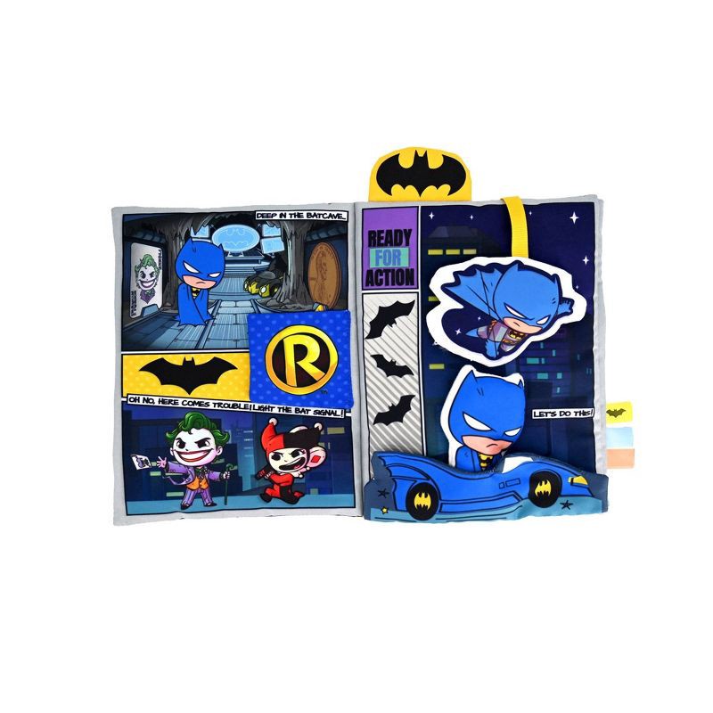 slide 3 of 5, Warner Bros. Warner Brothers Batman and DC Super Hero Deluxe Comic Soft Book - Brave Little Heroes, 1 ct