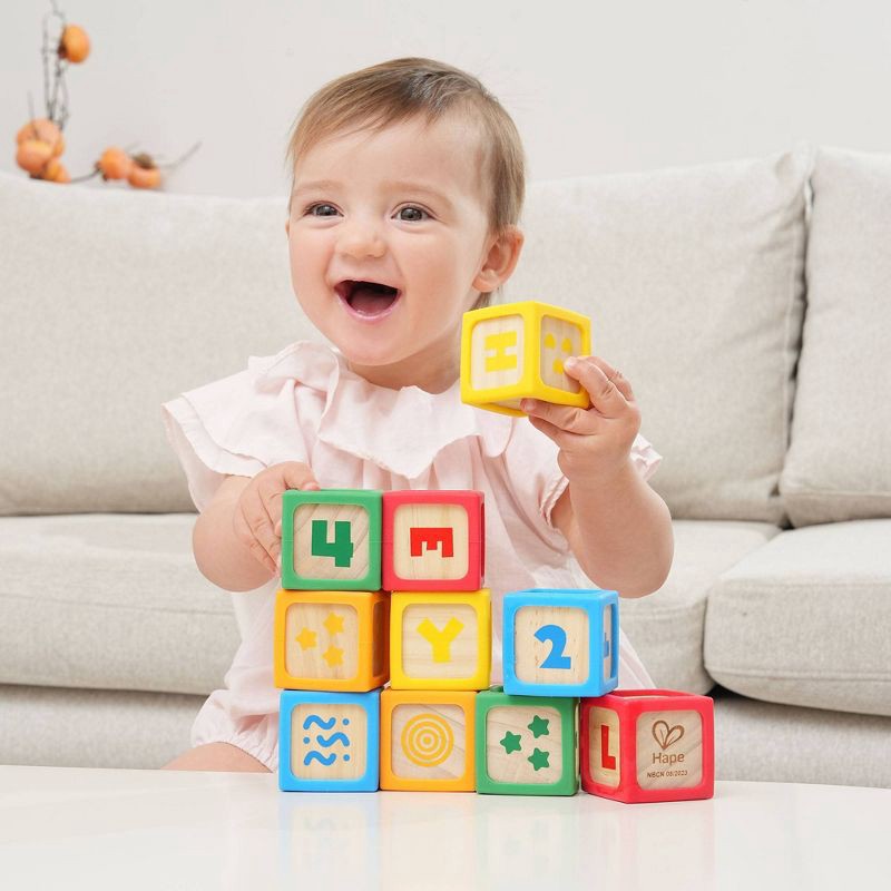 slide 16 of 16, Hape My First Wooden Blocks Stacking Toy, 1 ct