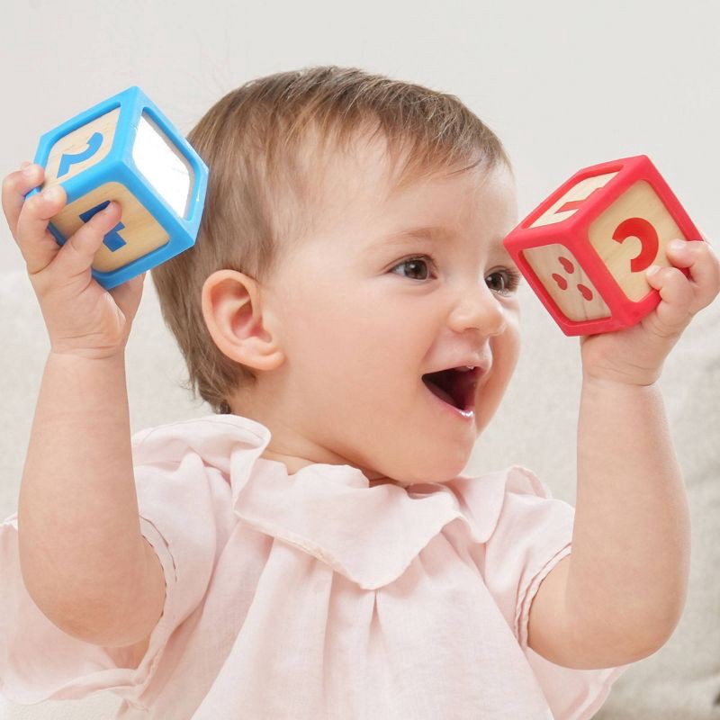 slide 4 of 16, Hape My First Wooden Blocks Stacking Toy, 1 ct