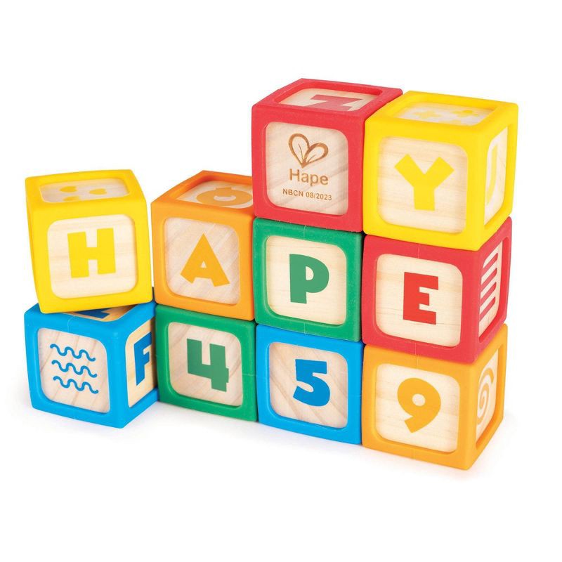 slide 9 of 16, Hape My First Wooden Blocks Stacking Toy, 1 ct