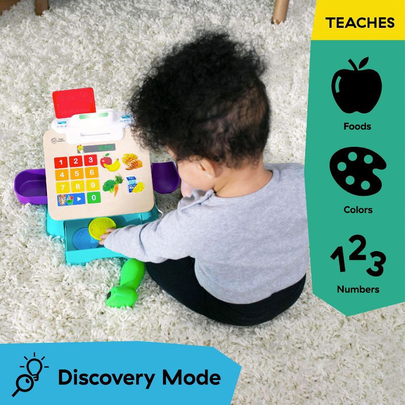 slide 4 of 16, Baby Einstein Magic Touch Cash Register Pretend to Check Out Baby Learning Toy, 1 ct