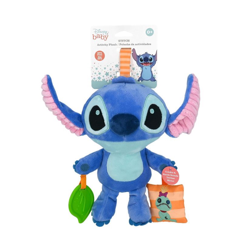 slide 2 of 4, Disney Baby Stitch Activity Plush, 1 ct